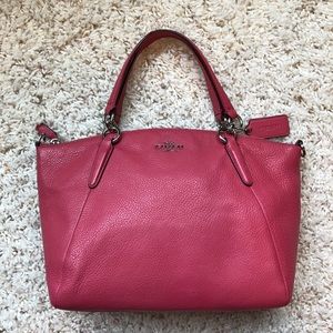 Used Authentic Coach Kelsey Strawberry Pink